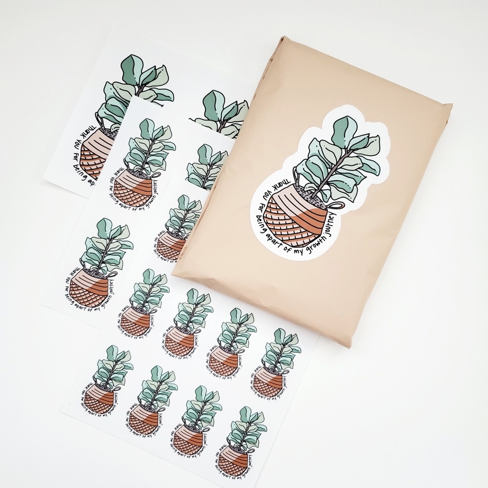 LB002 Thank You Poshmark Sticker [Price Firm] - Picture 12 of 14